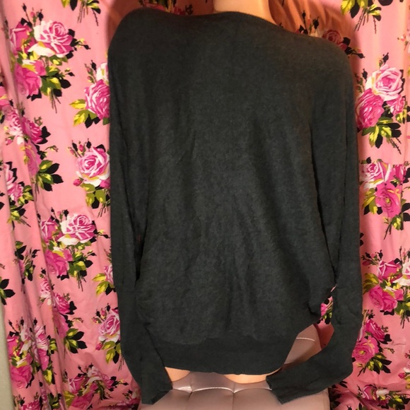 m.o.l.knits Gray silk cashmere button Mary Jane M - Picture 4 of 6